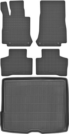 OEM Juego De Alfombrillas De Goma Para Coche Y Alfombrilla Para Maletero Para Mercedes Glc X253 Suv (a Partir De 2018)
