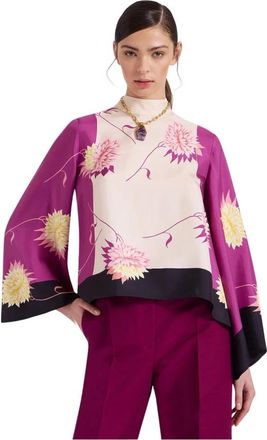 La DoubleJ Make An Exit Top - Dames - Blouses - Veelkleurig - M - Overhemden