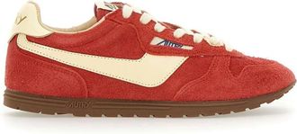 Autry Windspin Sneakers - Dames - Sneakers - Rood - 40 EU - Katoen - Schoenen