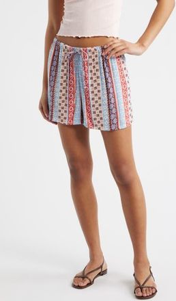 Rip Curl Ventura Drawstring Shorts in Blue Multi at Nordstrom, Size Xx-Large