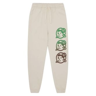 Billionaire Boys Club Gradient Logo Joggers in Ivory - male - Billionaire - Sweatpants - Beige - 14 Y - Kids