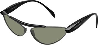 Bottega Veneta Cat-eye Zonnebril - Dames - Zonnebrillen - Grijs - 65 MM - Nylon - Accessoires