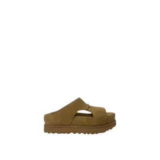 UGG Sliders, female, Brown, Size: 11 US Goldenstar Hi Cutout Slide