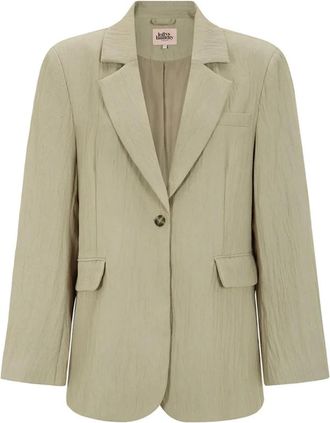 Lollys Laundry Ryan Blazer - Dames - Blazers - Beige - XL - Jassen