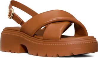 Kate Spade New York slingback platform sandal in Saddle at Nordstrom, Size 9.5