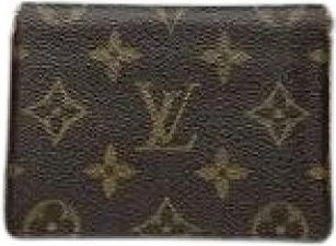 Louis Vuitton Pre-owned Leren Portemonnee - Dames - Vintage Accessoires - Bruin - ONE Size - Leer - Vintage