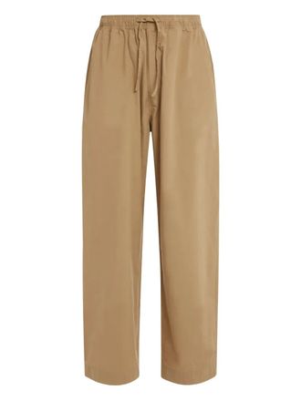 STUDIO NICHOLSON Sonny drawstring-waist trousers - Neutrals
