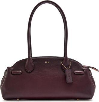 Coach Empire Leather Shoulder bag - Burgundy - One Size