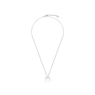 Gucci Logo-cutout Pendant Necklace