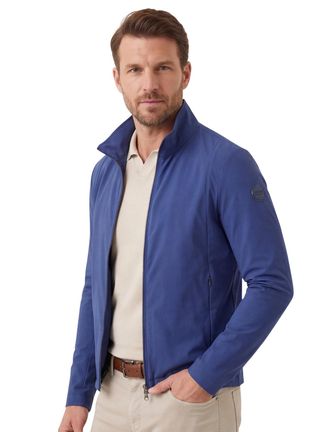 Colmar zomerjas effen blauw afneembaar