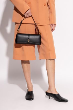 Stella McCartney Ryder Shoulder Bag, Womens, Black