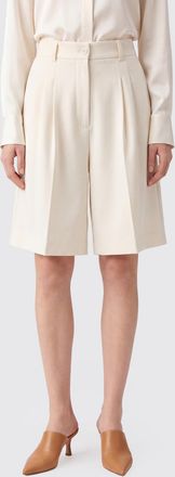 P.A.R.O.S.H. P. A.R. O.S. H. Pantaloncini sartoriali al ginocchio in cr&ecirc;pe con pince