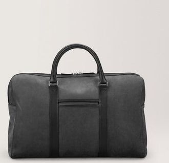 Carl Friedrik Small Weekend Bag - Nubuck - Dark Grey