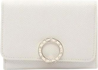 Bulgari Pre-owned Bulgari Bulgari Leather Card Case - - Pre-owned - Donna - Bianco - ONE SIZE