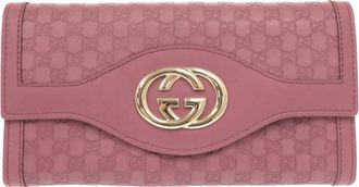Gucci Pre-owned Gucci ssima Sukey Long Wallet Ladies T4J8CKWQ4UI36N65