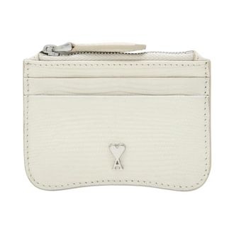 Ami Tarjetero con cremallera - Accessories - Mujer - Blanco - ONE SIZE