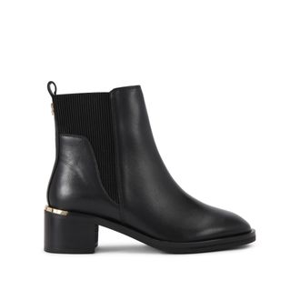 Carvela Womens Leather Liberta Ankle Boots - Black - Size UK 5