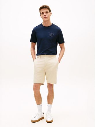 Tommy Hilfiger Mens Regular Fit 9 Comfort Waist Tommy Short - Beige - 29