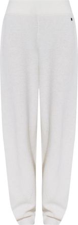 Bogner Wool Broeken Luana - Dames - Sweatpants - Wit - M - Wol - Broeken