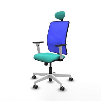 Piqueras y Crespo Silla De Oficina Piqueras Y Crespo Motilla Blanco Espuma C&oacute;moda