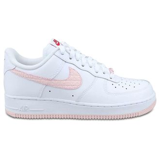 Nike Air Force 1 07 VD Leather Womens Lace Up Trainers - White Atmosphere - Size:UK 6.5