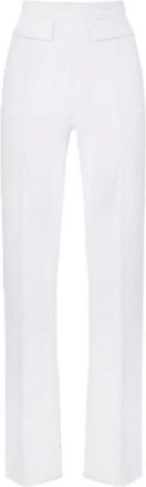 Elisabetta Franchi Mujer, Pantalones, Blanco, Talla: M