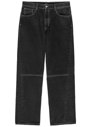 Nahmias Venice Straight-leg Jeans - Black - 30 (W30 / S)