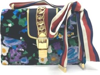 Gucci Pre-owned Leather gucci-bags - Dames - Vintage Handtas - Veelkleurig - ONE Size - Vintage