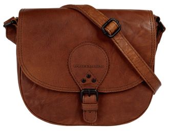 Spikes & Sparrow Umh&auml;ngetasche SPIKES & SPARROW, Damen, Gr. B/H/T: 23cm x 20cm x 7cm onesize, cognac, Leder, vintage, Taschen Umh&auml;ngetasche, echt Leder