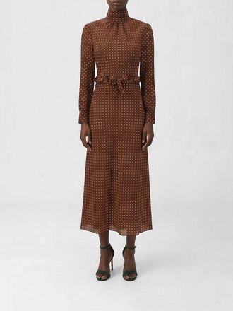 Alessandra Rich Abito midi Alessandra Rich in seta a pois