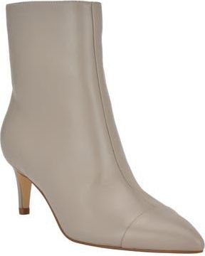 Calvin Klein Gentley Pointed Cap Toe Bootie in Brown at Nordstrom Rack, Size 7.5