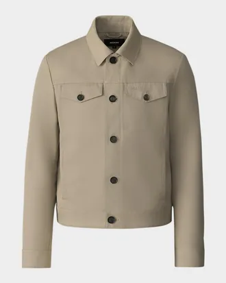Mackage Men & apos;s NASH-CO Twill Trucker Jacket