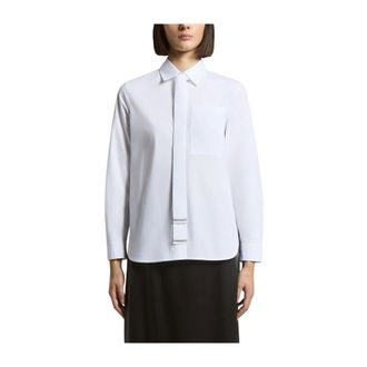 PESERICO Dames, Blouses & Shirts, Wit, Maat: XL Katoen