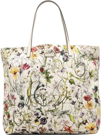 Gucci Pre-owned Gucci Canvas Flora Tote HD613SHX8CJ55AMR