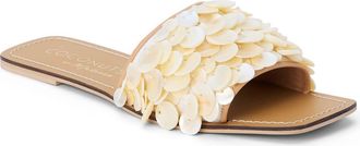 Matisse Footwear Waverly Slide Sandal in Natural/White at Nordstrom, Size 9