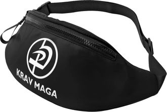 Generic Krav Maga Waist Bag Belt Bag Fashion Bumbags For Women Hiking Marathon 14X35Cm