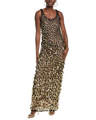 SIMKHAI Simkhai Keely Silk-Lined Gown