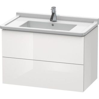 Duravit Duravit - L-cube Mueble De Pared, 2 Cajones, 820mm, Para Starck 3