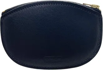 Coach Black Leather Coin Purse/Coin Case (Pre-Owned)