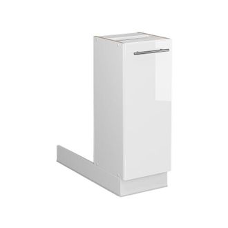 Vicco Isola cucina Fame-Line, Bianco lucido, 30 cm senza piano di lavoro Vicco