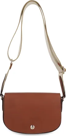 Longchamp Womens Shoulder Bag S &Eacute;pure Cognac Calf Leather