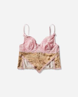 Guess Co Women s Bra Top Pink Agave