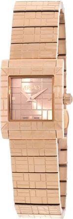 Versace Mosaic Quartz Rose Gold Dial Ladies Watch VE9B00224