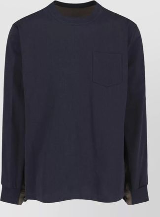 sacai short sleeve shirt chest pocket design