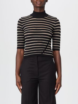 Simona Corsellini Maglia a dolcevita a righe Simona Corsellini lurex