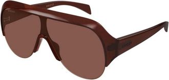 Gucci Accessoires, Dames, Rood, ONE Size, Nylon, Zonnebrillen