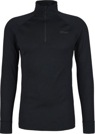 Stoic Merino240 BengtSt. Half Zip Merinounterwäsche für Herren | schwarz
