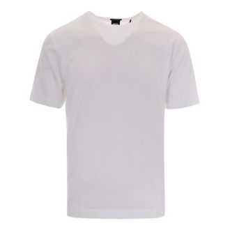 HUGO BOSS T-Shirts, male, White, Size: S Thompson 50 T-Shirt