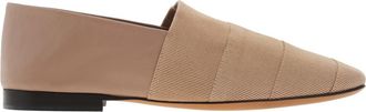 Ferragamo Womens Mixed-Media Ribbed Loafers, Size 7 C