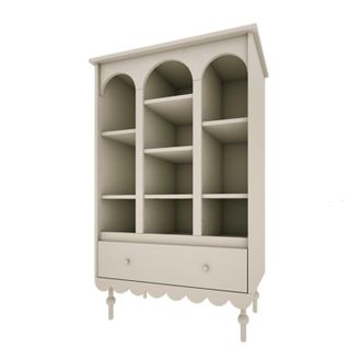 OEM Biblioth&egrave;que 1 Tiroir Wood Luck Babushka Olive